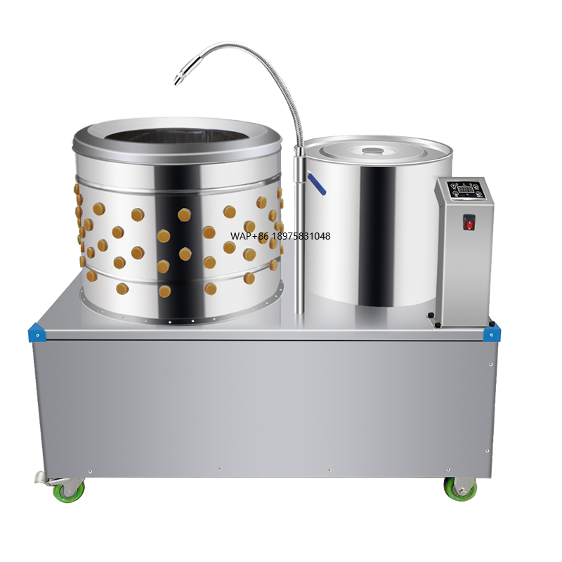 Chicken Plucker Machine - معدات الذبح، آلة نتف الريش التجارية