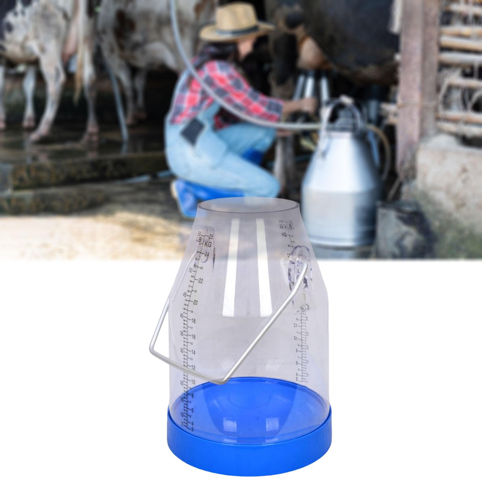 Agriculture Goat Farming - دلو حلب سعة 25 لتر، وعاء