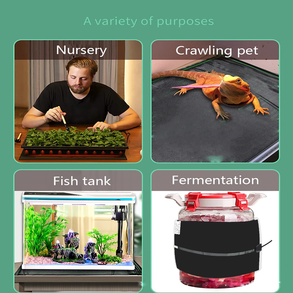 Seedling Heat Mat - وسادة تدفئة للشتلات 5~28 واط مضادة