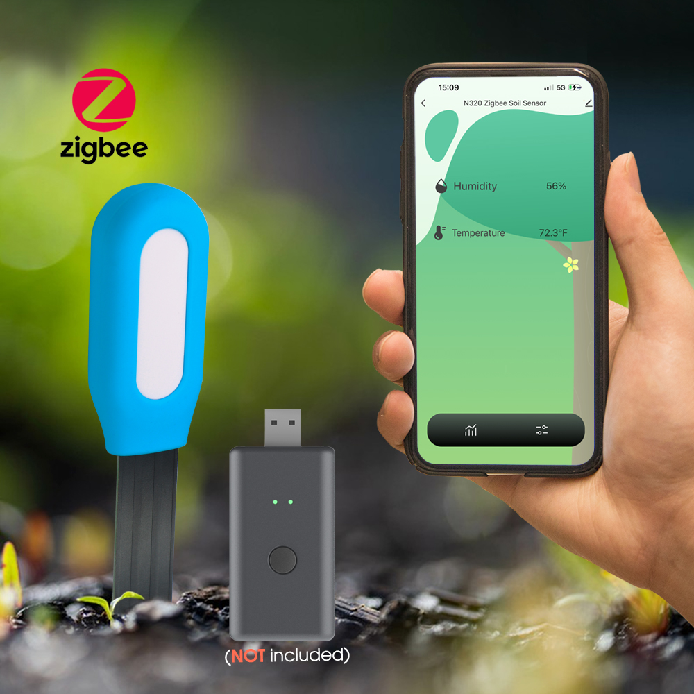 مستشعر التربة زيجبي الذكي للمن - مراجعة Soil Moisture Sensor وسعره