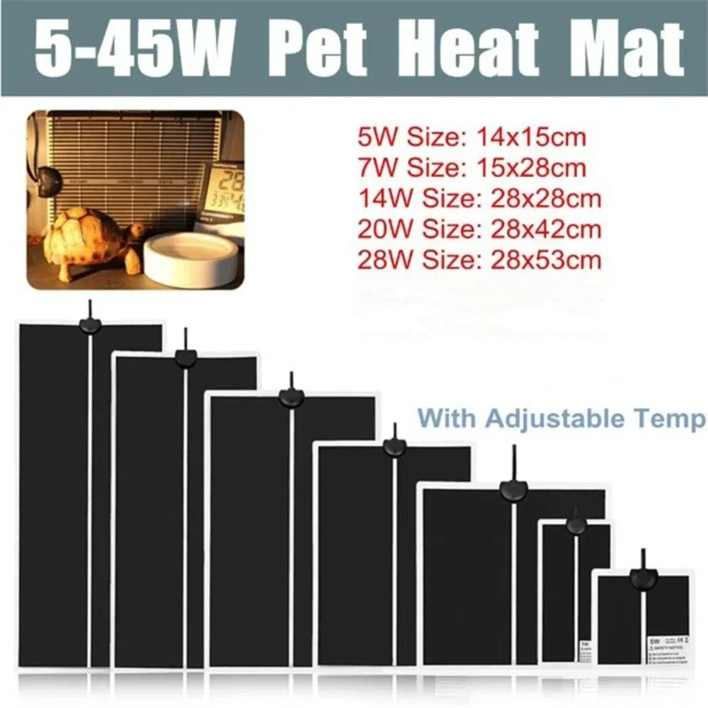 5 ~ 28 واط الشتلات الحرارة حصي - مراجعة Seedling Heat Mat وسعره