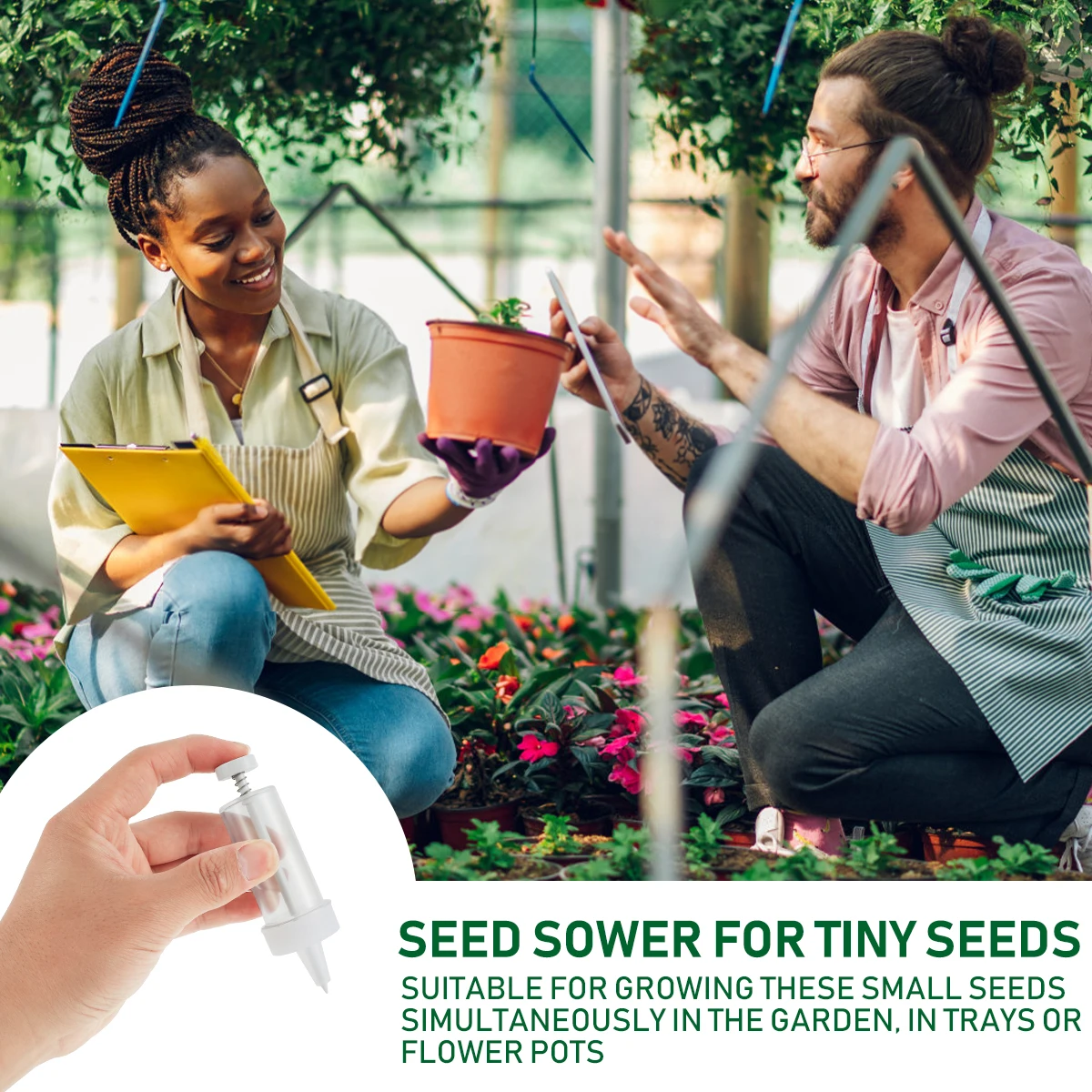 موزع بذور البذر الصغير، مفرشة  - مراجعة Seed Planter وسعره