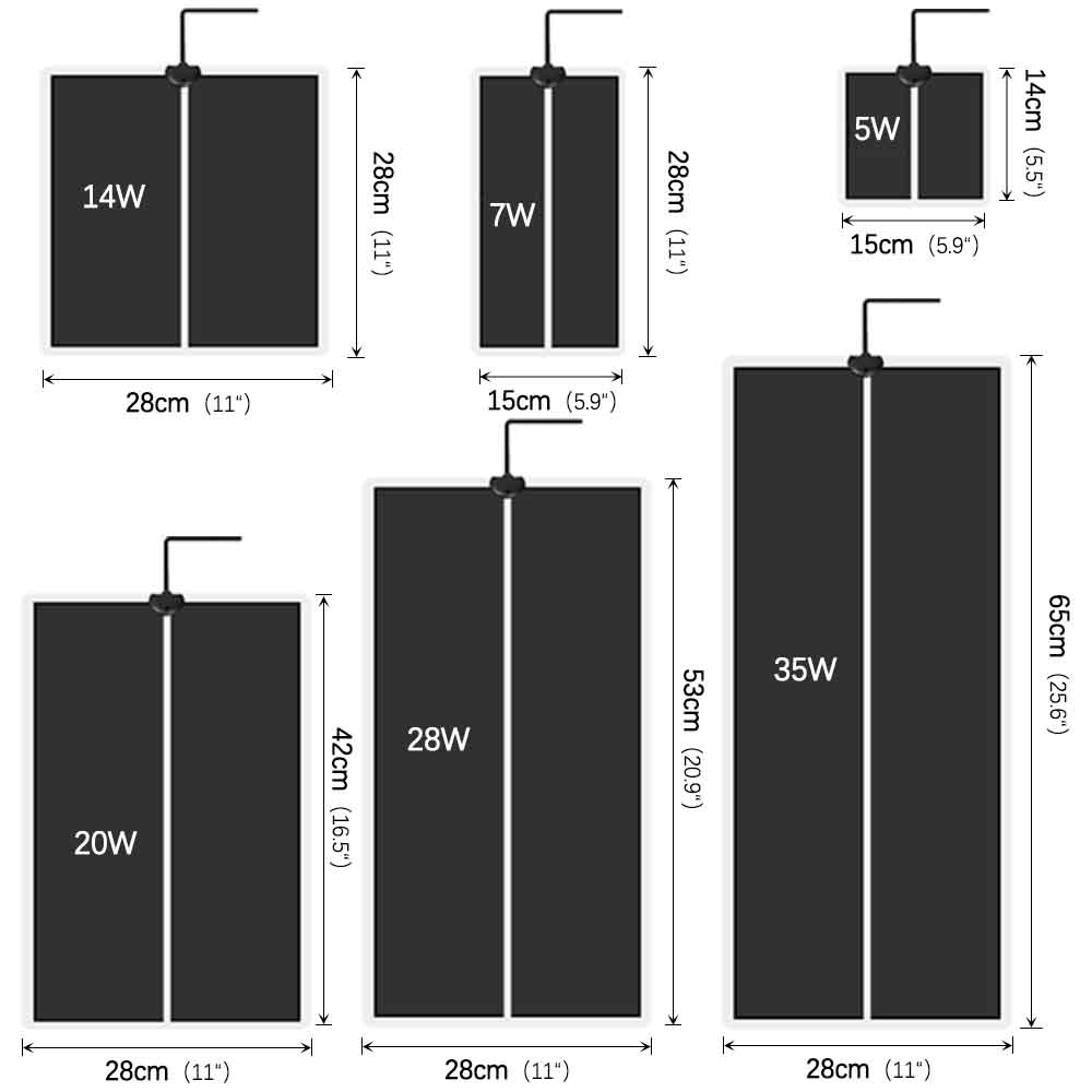 35 واط-5 واط بذور الشتلات مصنع - مراجعة Seedling Heat Mat وسعره