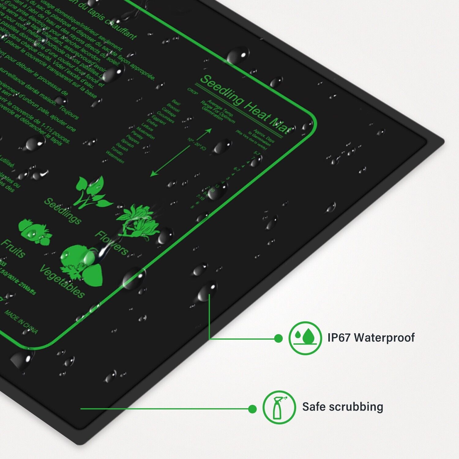 LERWAY 21W حصيرة تسخين الشتلات - مراجعة Seedling Heat Mat وسعره