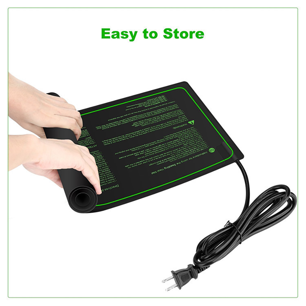 110/120/220/230 فولت الشتلات ا - مراجعة Seedling Heat Mat وسعره