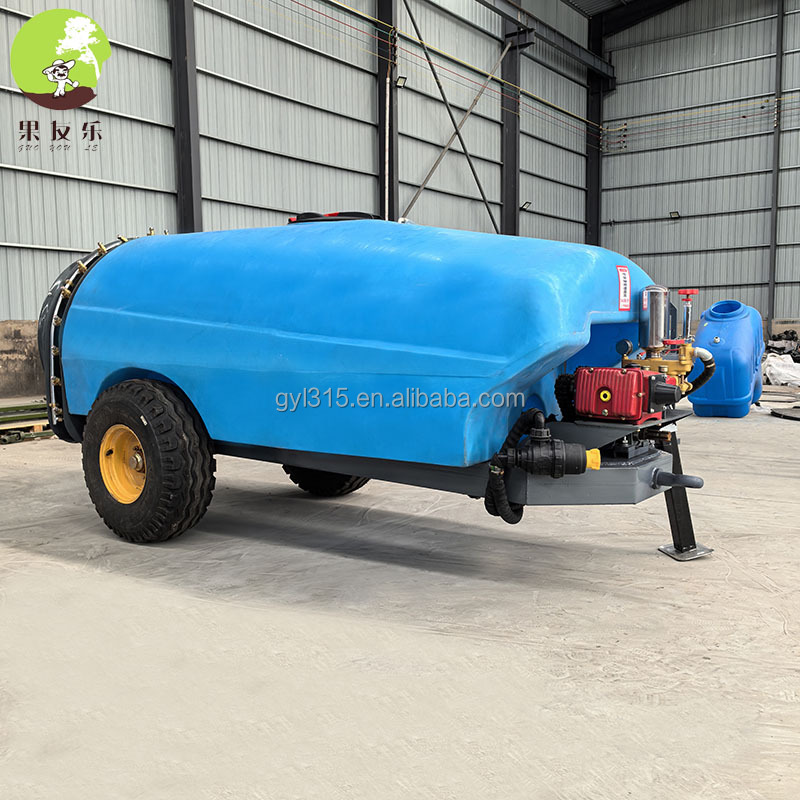 رشاش زراعي لينغفنغ 1000 لتر عا - مراجعة Orchard Sprayer Tractor وسعره
