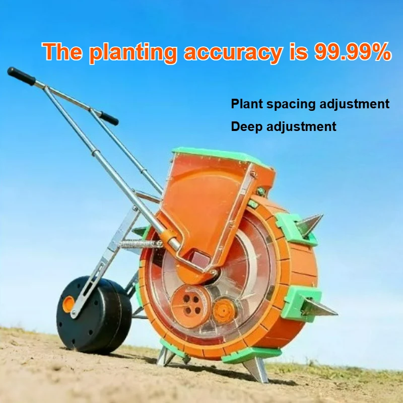 آلة زراعة يدوية بالدفع لبذور ا - مراجعة Seed Planter وسعره