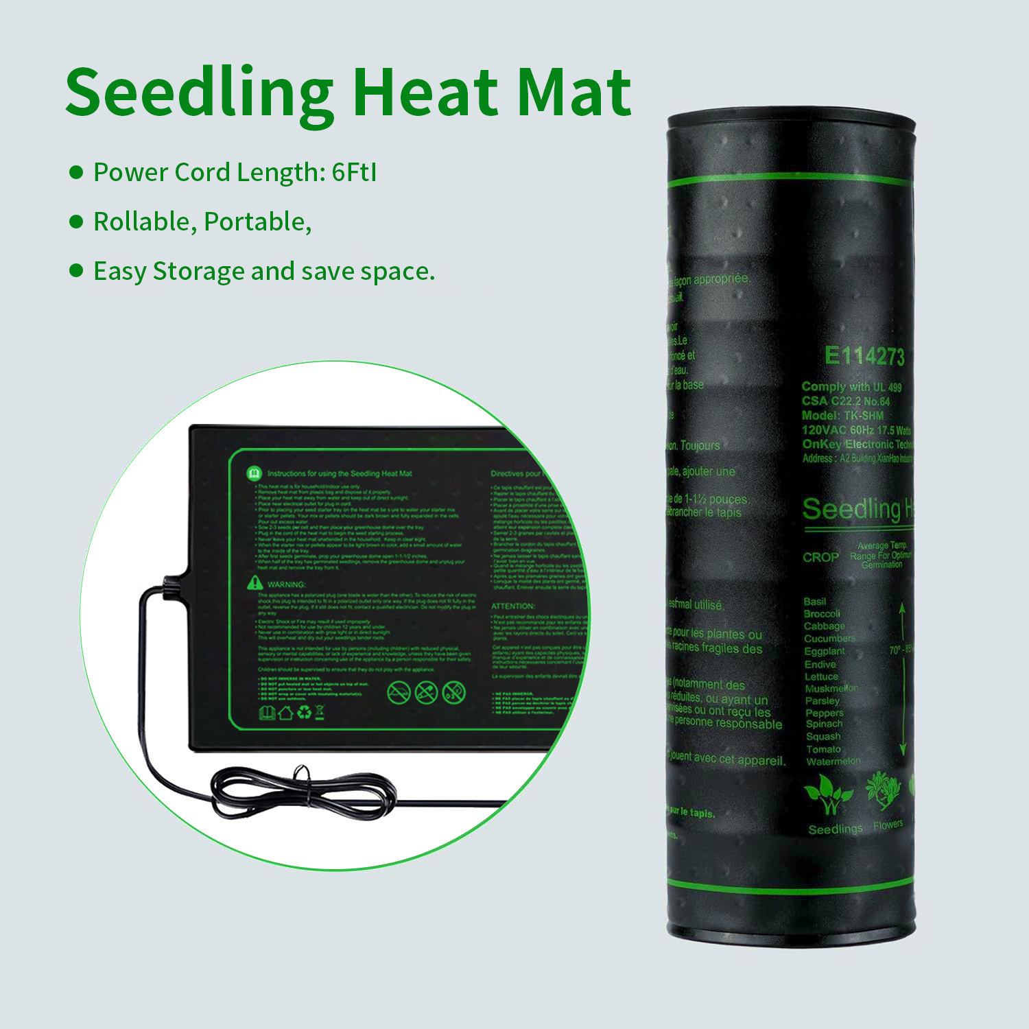 اثنين من حزمة 20x10 بوصة الشتل - مراجعة Seedling Heat Mat وسعره