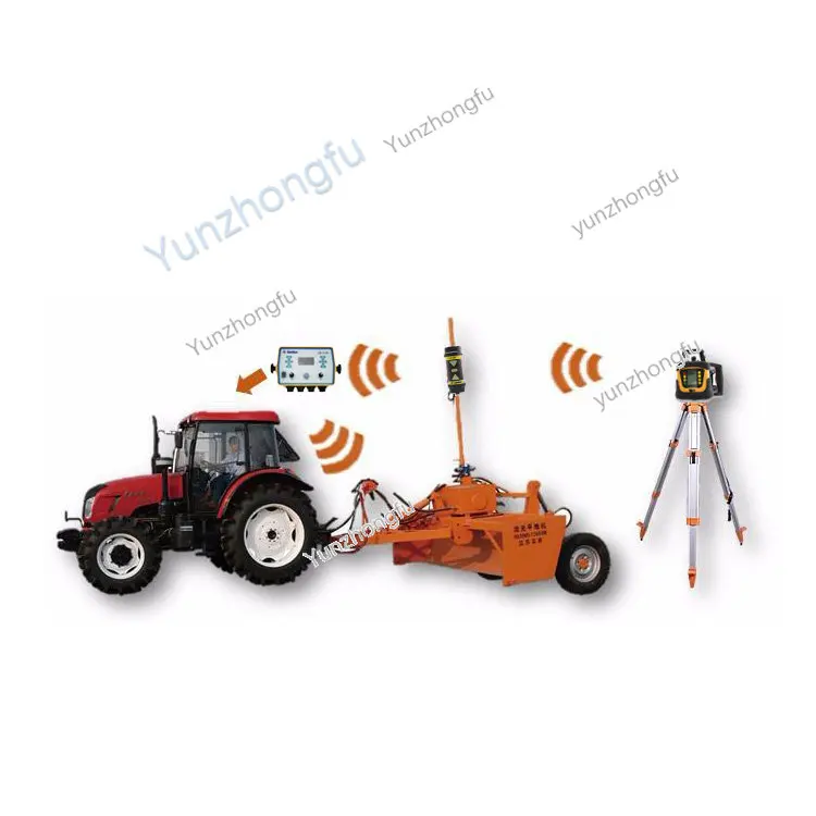 AG808 نظام تسوية الأرض بالليزر - مراجعة Agriculture Farming Hand Tools وسعره