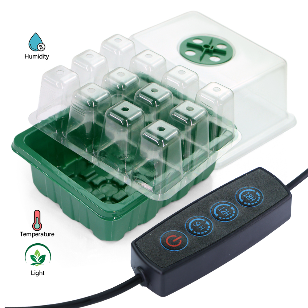 LED أواني الحضانة مع تنمو ضوء  - مراجعة Seed Planter وسعره