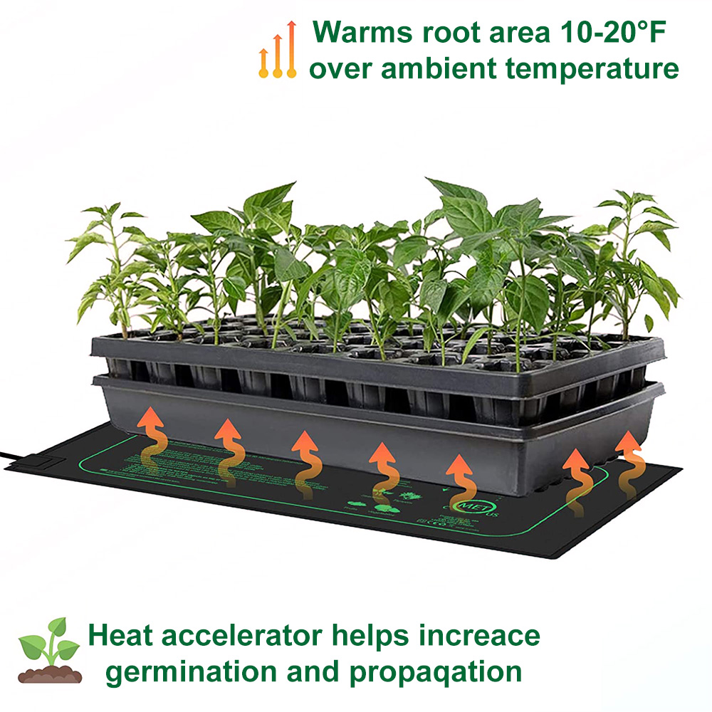 10/25/50 سنتيمتر الشتلات الحرا - مراجعة Seedling Heat Mat وسعره