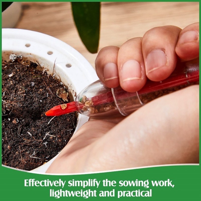 أداة بذر وتسميد يدوية صغيرة لل - مراجعة Seed Planter وسعره