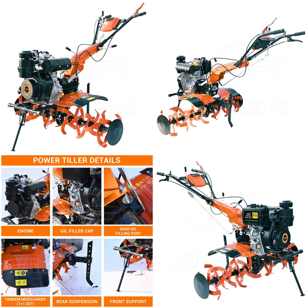 أدوات زراعية يدوية الدفع، محرا - مراجعة Agriculture Farming Hand Tools وسعره